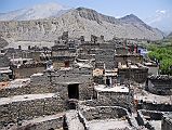 213 Kagbeni Houses And Ruined Fort From Kagbeni Gompa Roof